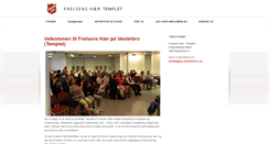 Desktop Screenshot of fhtemplet.dk