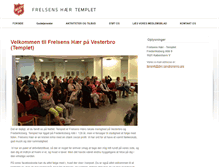Tablet Screenshot of fhtemplet.dk